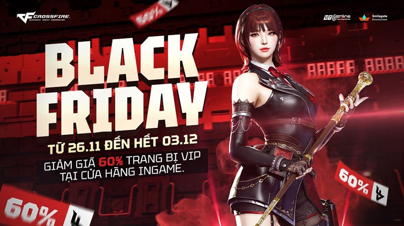 Crossfire nối tiếp truyền thống với ưu đãi giảm giá 60% nhân dịp Black Friday