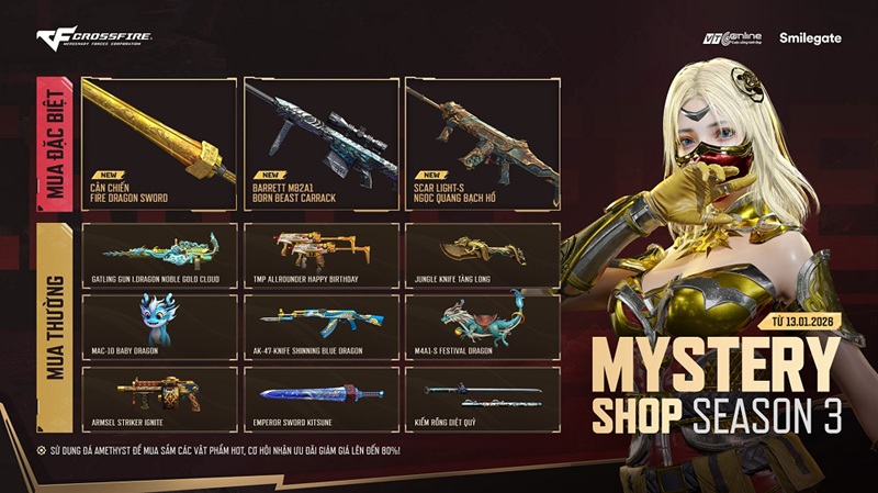 Crossfire nâng cấp trải nghiệm, tái định hình chiến trường với Big Update tháng 1