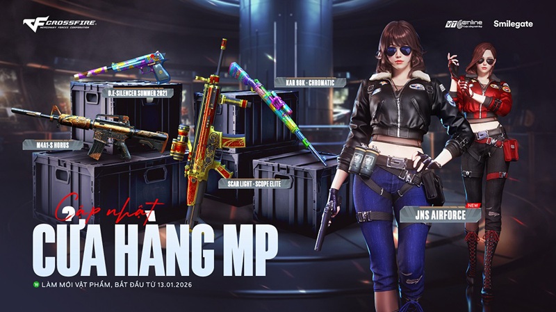 Crossfire nâng cấp trải nghiệm, tái định hình chiến trường với Big Update tháng 1