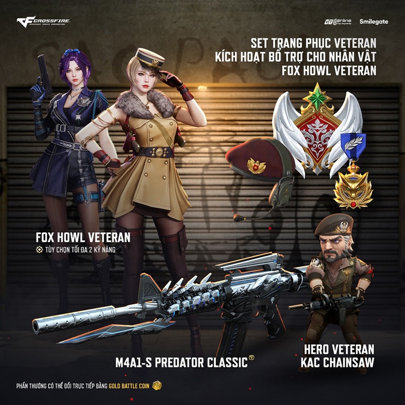 Crossfire đưa game thủ lên chuyến tàu tuổi thơ với CF Pass Season 5 Classic