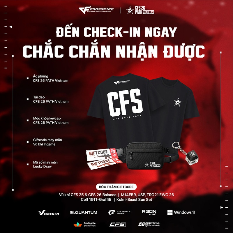 Chung kết CFS 26 PATH VIETNAM: Đến Tây Hồ tiếp lửa cuộc đua giành vé thế giới, săn loạt quà hấp dẫn