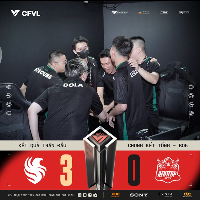 Team Falcons nghiền nát Nexttop: Ngôi vương dành cho Đẳng Cấp