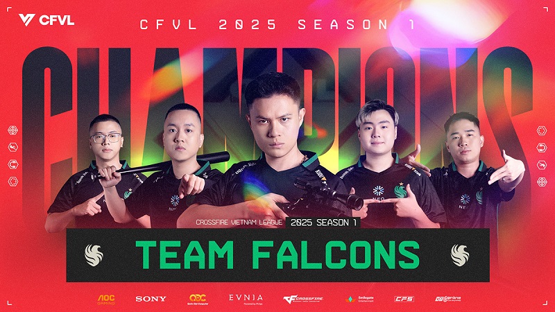 Team Falcons nghiền nát Nexttop: Ngôi vương dành cho Đẳng Cấp