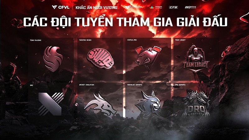 CFVL 2025 S2: Tinh hoa tụ hội - 8 đội tuyển mạnh nhất việt nam sẵn sàng tranh ngôi vương!