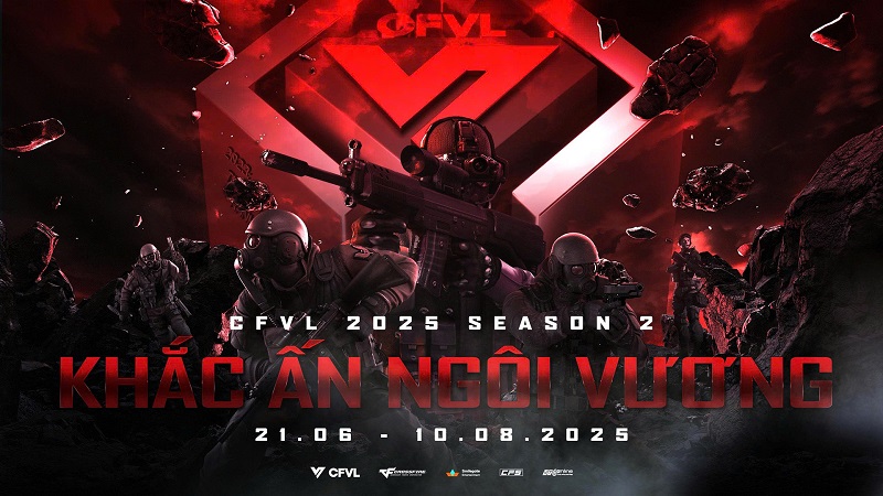 CFVL 2025 Mùa 2: Khắc ấn ngôi vương chính thức khởi tranh từ ngày 21/06!