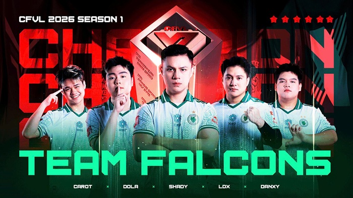Chức vô địch thứ 5 liên tiếp và lời khẳng định của Team Falcons