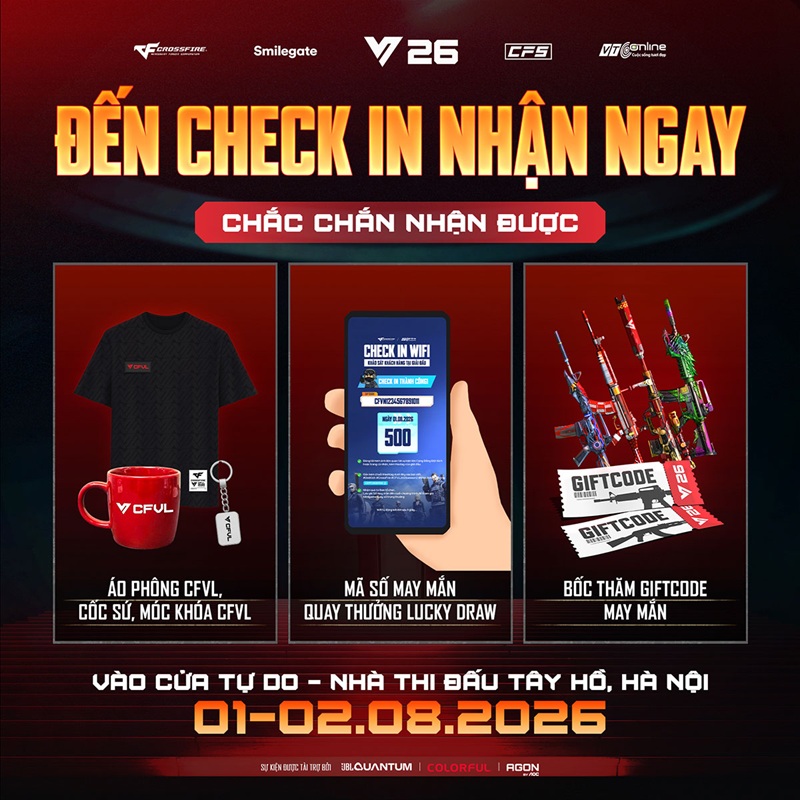 Playoffs CFVL 2026 Mùa 2: Top 6 chính thức lộ diện, cuộc chiến cuối cùng bắt đầu tại nhà thi đấu Tây Hồ