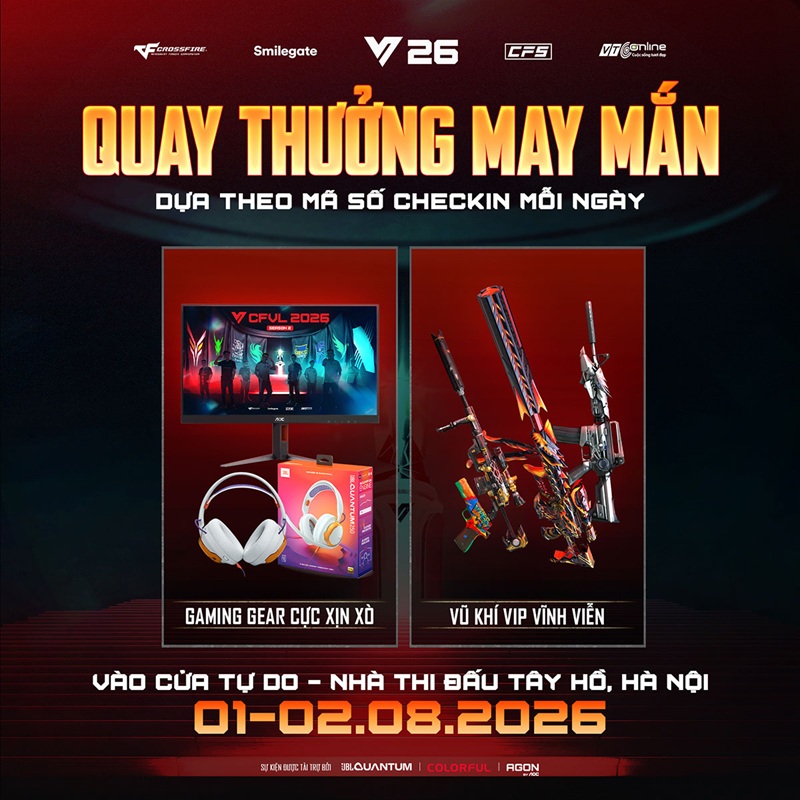 Playoffs CFVL 2026 Mùa 2: Top 6 chính thức lộ diện, cuộc chiến cuối cùng bắt đầu tại nhà thi đấu Tây Hồ
