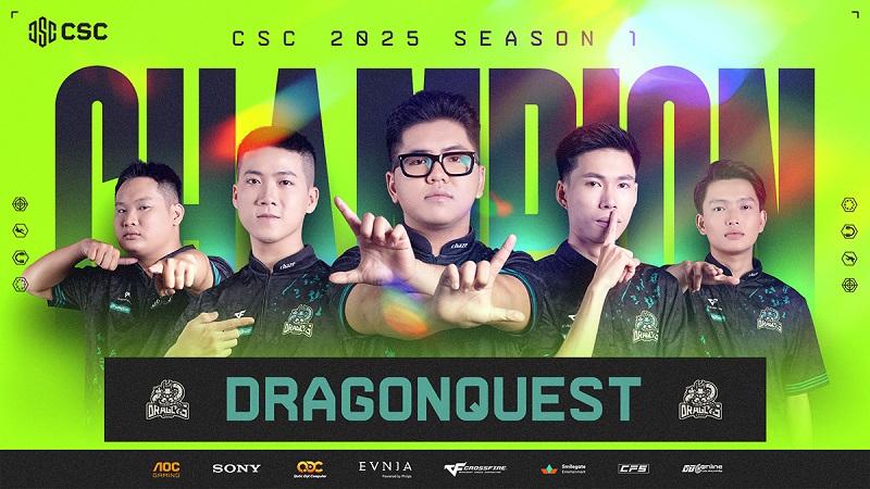 Dragon Quest viết nên câu chuyện cổ tích với ngôi vương CSC 2025 S1