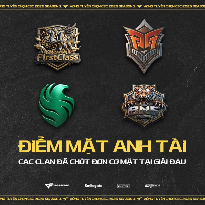 Vòng tuyển chọn CSC 2026 Season 2 chính thức lộ diện những khúc khuỷu đầu tiên – Đăng ký ngay, nhận trọn bộ vũ khí VIP miễn phí!