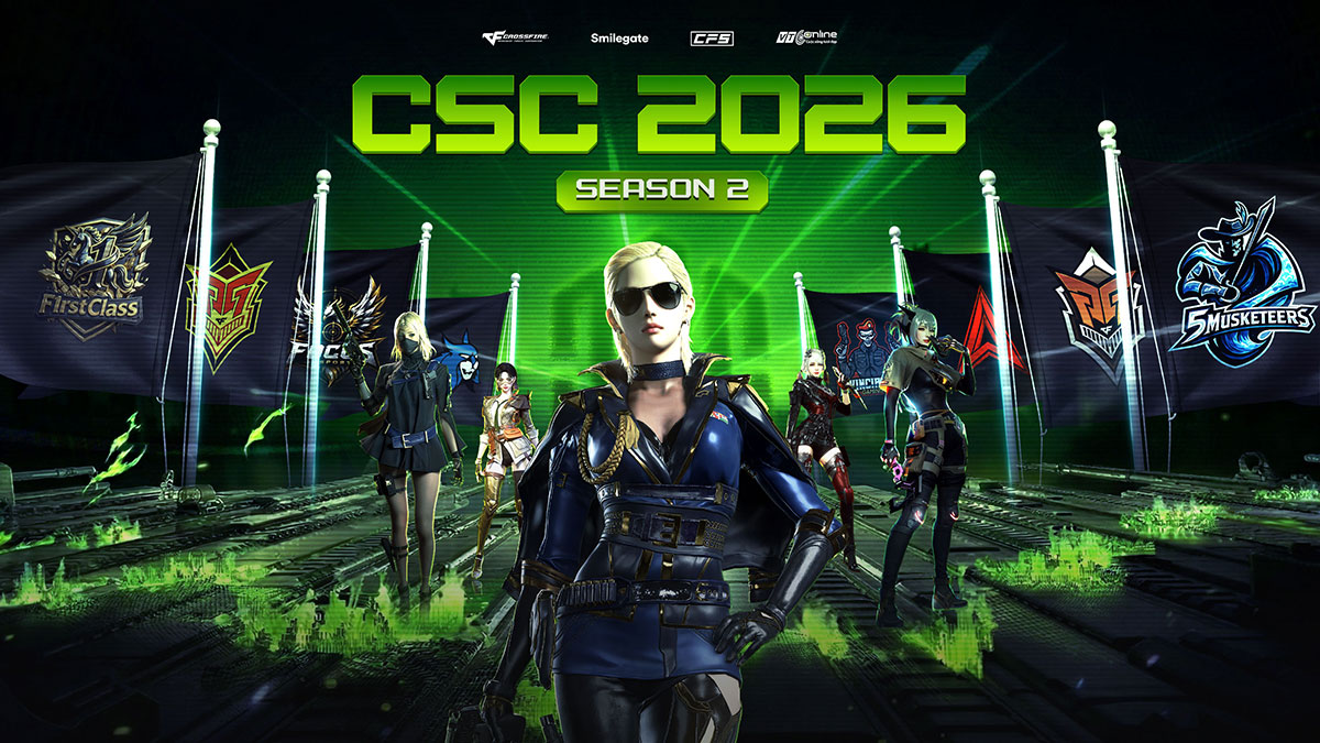 CSC 2026 Mùa 2 chính thức khởi tranh: Cuộc đua mới bắt đầu trên đấu trường chuyên nghiệp