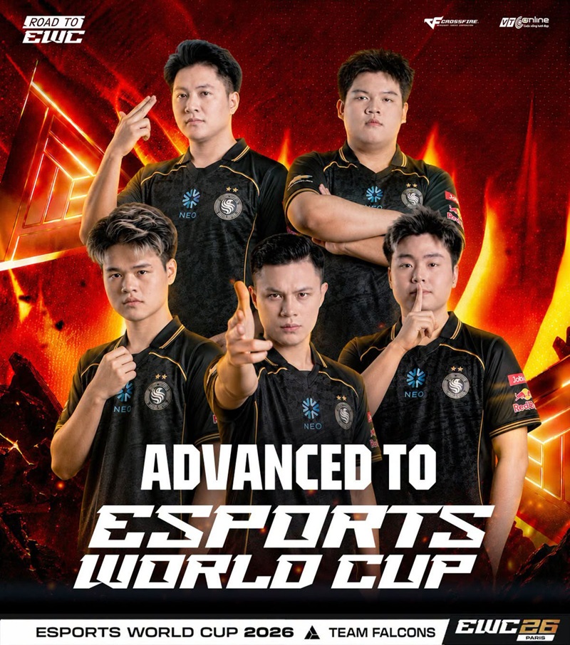 Crossfire Việt Nam bắt đầu cuộc “săn vàng” tại Esports World Cup 2026