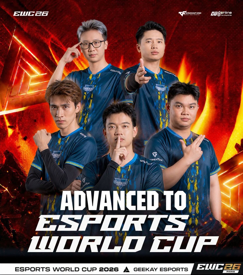 Crossfire Việt Nam bắt đầu cuộc “săn vàng” tại Esports World Cup 2026