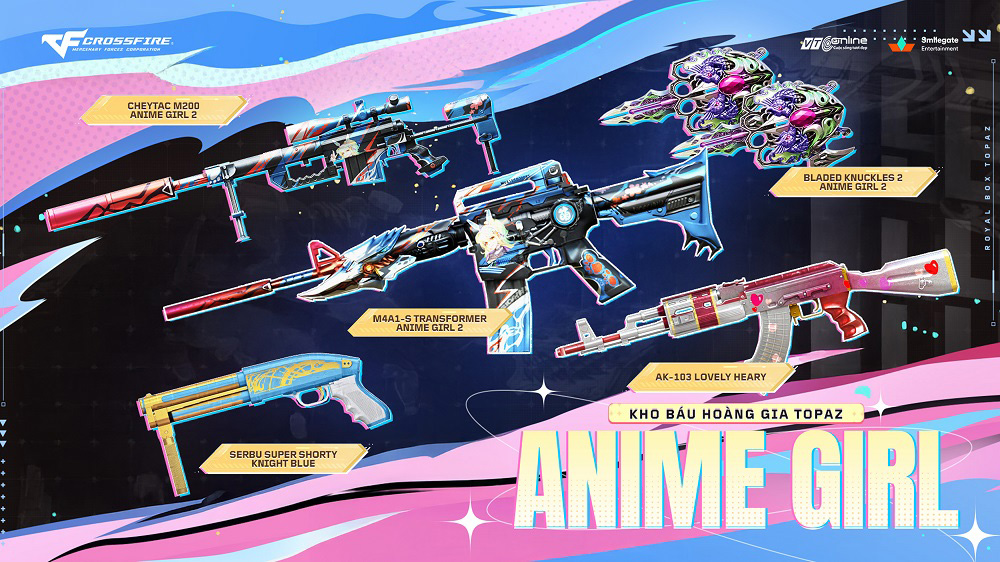 Đột Kích tưới mát mùa hè với Friend Pass Summer 2025 và Kho Báu Hoàng Gia Topaz Anime Girl 2