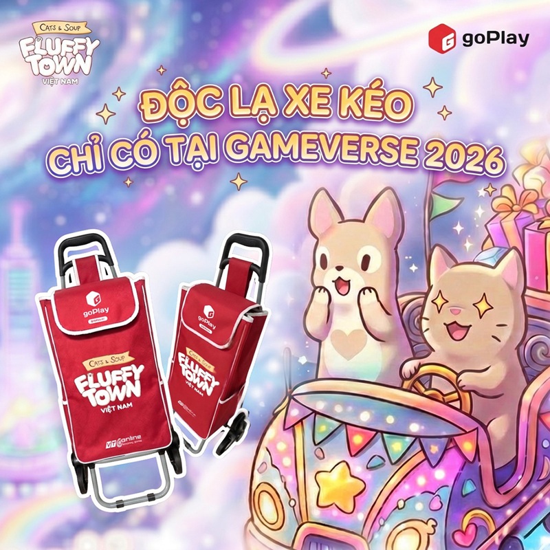 GoPlay tại Vietnam Gameverse 2026: "Hào Quang" Đột Kích 18 năm và cơn sốt "Xe Kéo Khổng Lồ"