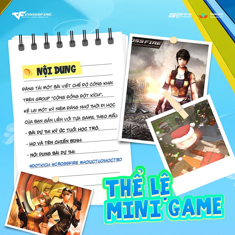 Crossfire phát động cuộc thi kể hồi ức tuổi học trò mừng ngày nhà giáo Việt Nam