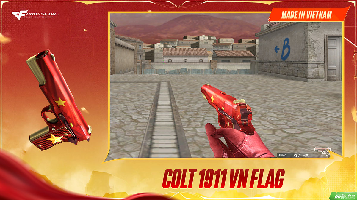 Crossfire tung chuỗi sự kiện mừng Quốc Khánh 2/9, ra mắt loạt vũ khí độc quyền mang dấu ấn Việt Nam