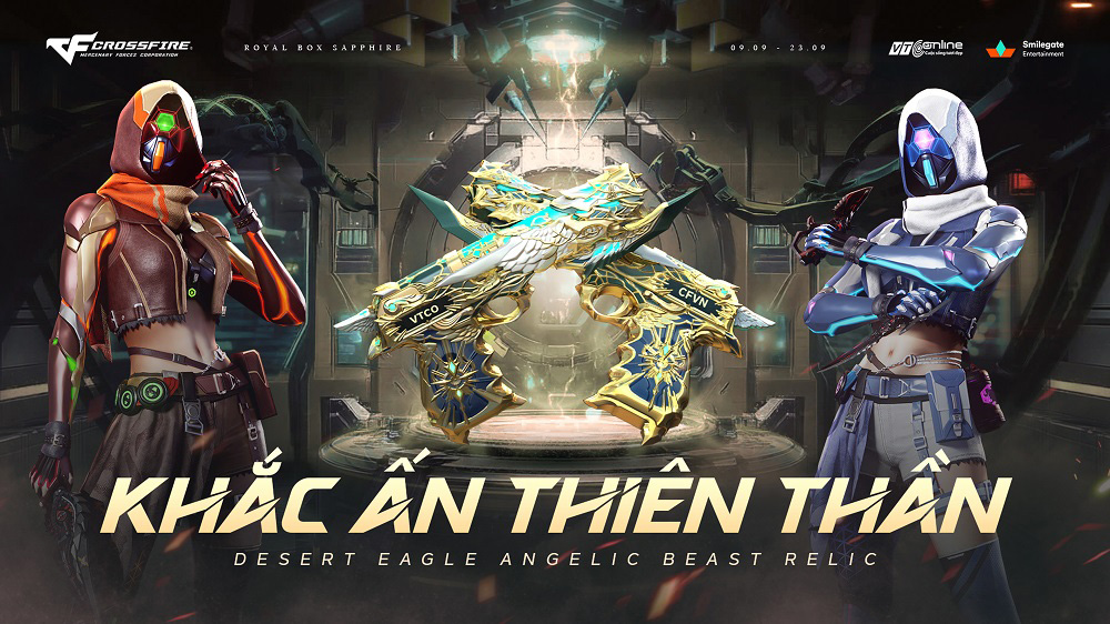 Crossfire - Khắc Ấn Thiên Thần tiếp tục nóng với “lục bạc” Desert Eagle-Angelic Beast Relic