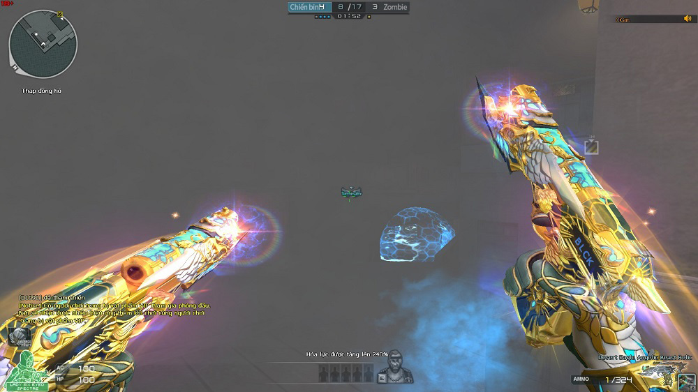 Crossfire - Khắc Ấn Thiên Thần tiếp tục nóng với “lục bạc” Desert Eagle-Angelic Beast Relic