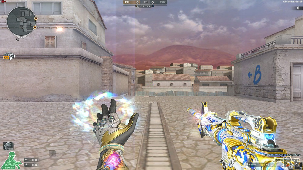 Khắc Ấn Thiên Thần của Crossfire trở lại với huyền thoại M4A1-S-Angelic Beast-Relic