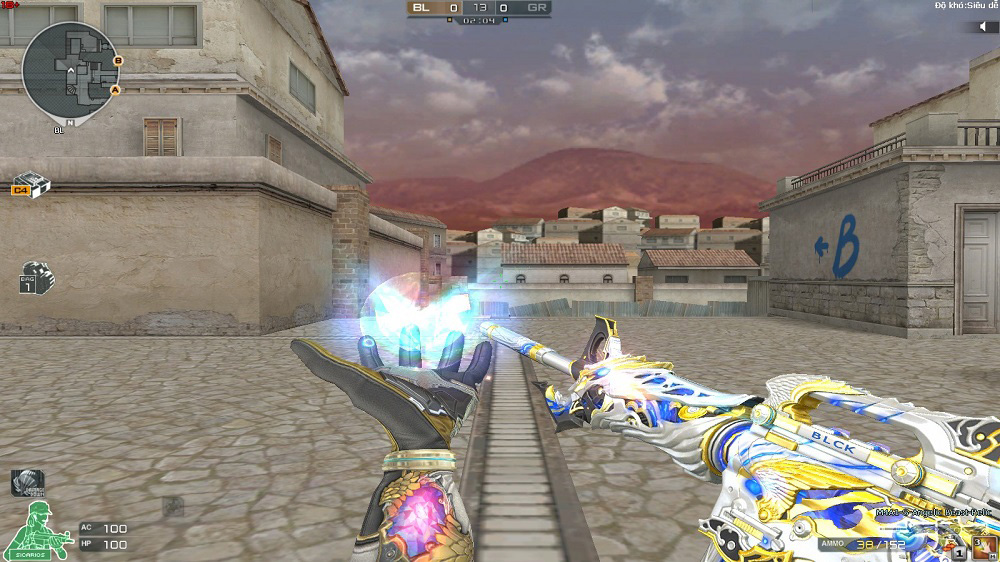 Khắc Ấn Thiên Thần của Crossfire trở lại với huyền thoại M4A1-S-Angelic Beast-Relic