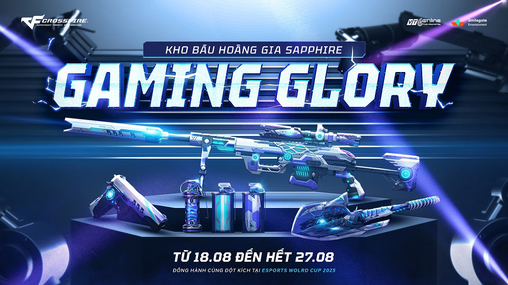 Đột Kích tung cả Kho Báu Hoàng Gia Ruby lẫn Sapphire chào mừng giải đấu EWC 2025