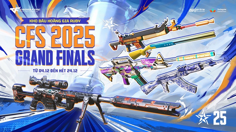Crossfire ra mắt ra mắt Kho Báu Hoàng Gia Ruby hưởng ứng CFS 2025 Grand Finals