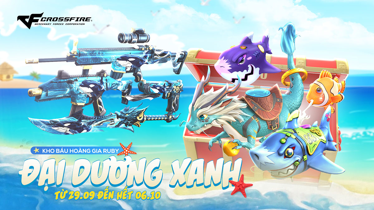 Crossfire “chốt hạ” tháng 9 với bộ đôi Kho Báu Hoàng Gia đầy hấp dẫn