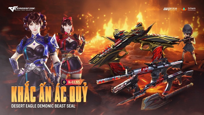 Crossfire khởi động mùa sale lớn nhất năm với Khắc Ấn Ác Quỷ và giảm giá Balo