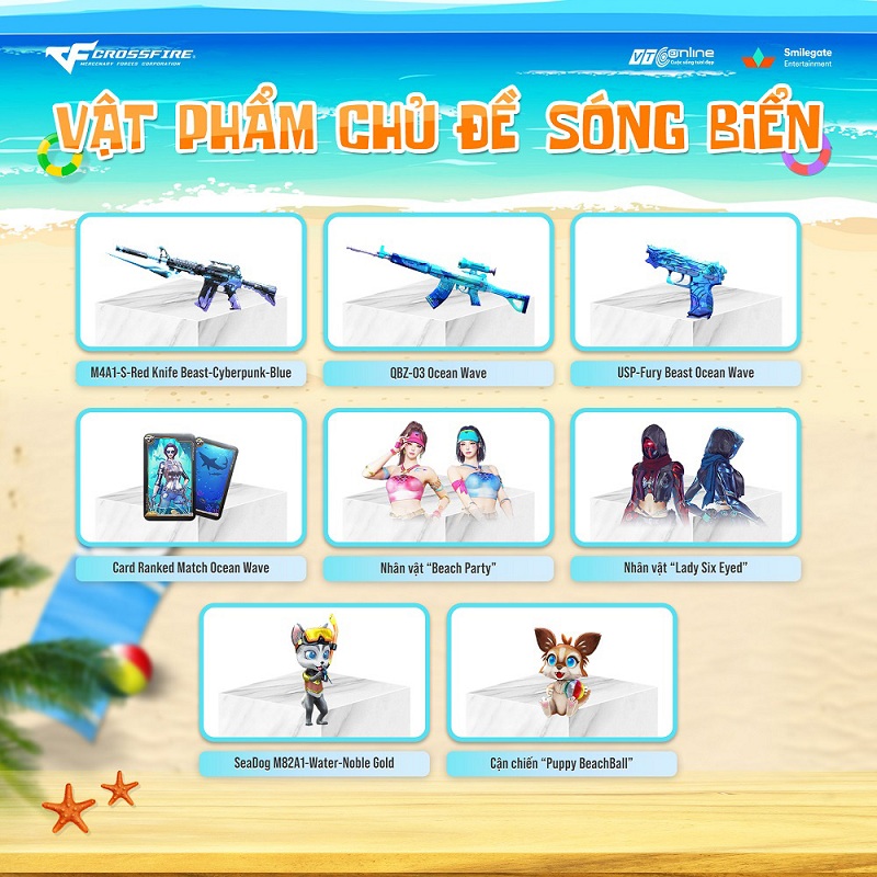 Tận hưởng mùa hè với Kho Báu Hoàng Gia Sapphire Ocean Wave của Đột Kích