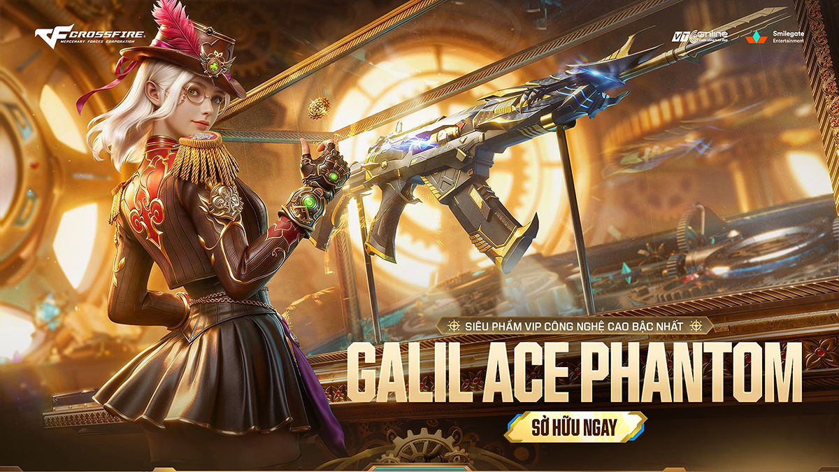 Crossfire chào đón mùa Halloween với siêu phẩm VVIP Galil ACE – Phantom