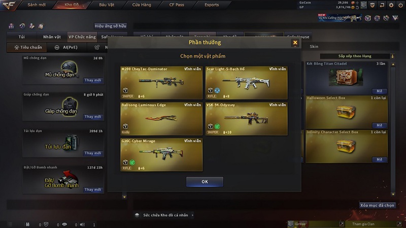 Kho Báu Hoàng Gia Sapphire Pumpkin Bloodline đậm chất ma mị từ Crossfire