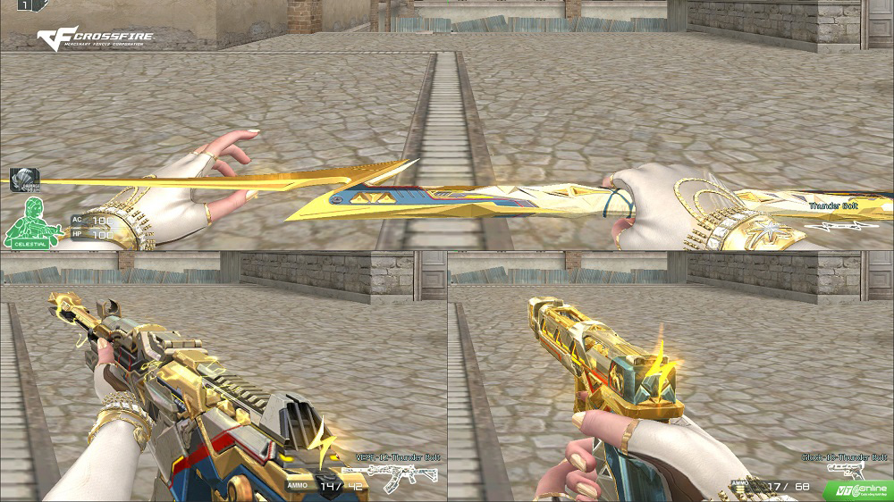 Crossfire mở cửa Kho Báu Hoàng Gia Sapphire Thunder Bolt khuấy đảo cộng đồng