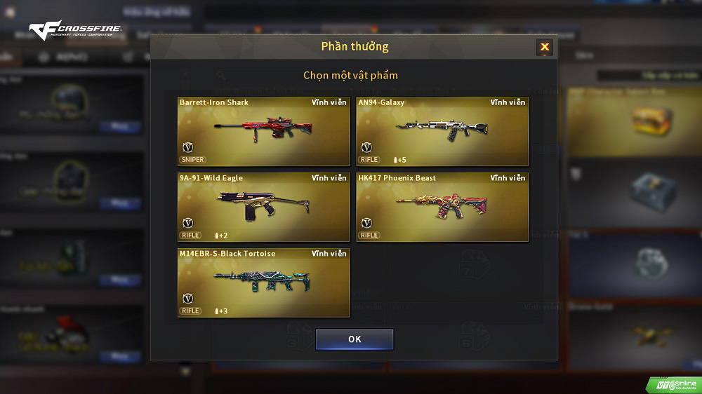 Crossfire mở cửa Kho Báu Hoàng Gia Sapphire Thunder Bolt khuấy đảo cộng đồng