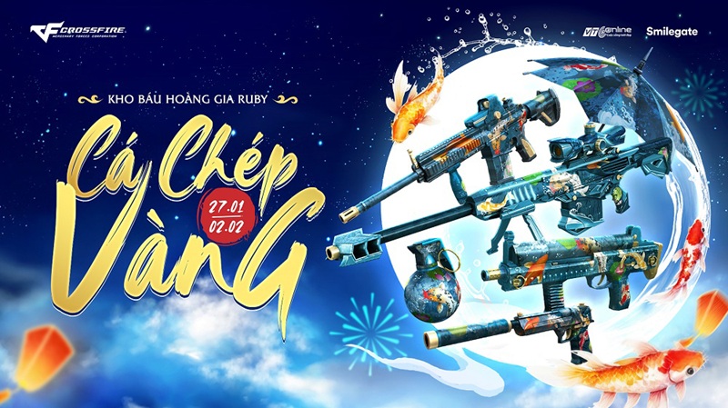 Crossfire trình làng cặp Kho Báu Hoàng Gia xịn xò Cá Chép Vàng và Golden Treasure