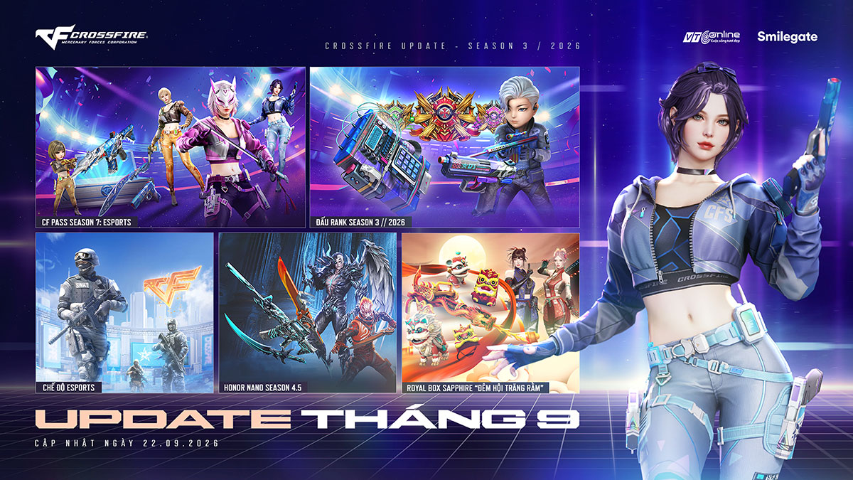 Crossfire tung bừng đón trung thu với loạt hoạt động rình rang