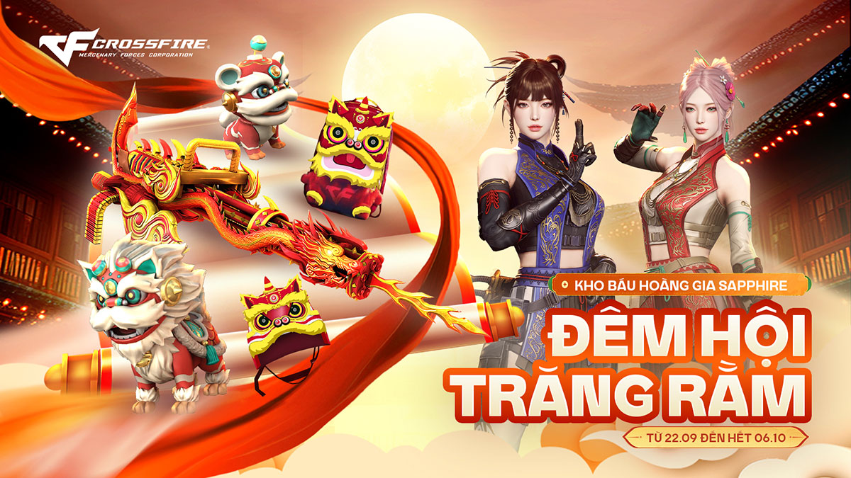 Crossfire tung bừng đón trung thu với loạt hoạt động rình rang