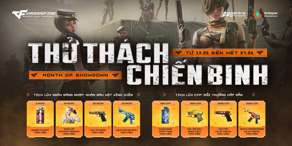 Đột Kích giới thiệu chuỗi sự kiện đồ sộ nhất tháng 5 với nhiều hoạt động hấp dẫn