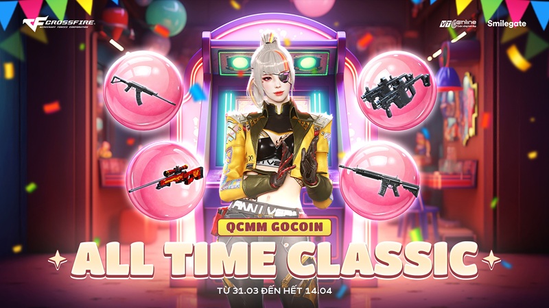 Crossfire tôn vinh giá trị cổ điển với QCMM All Time Classic