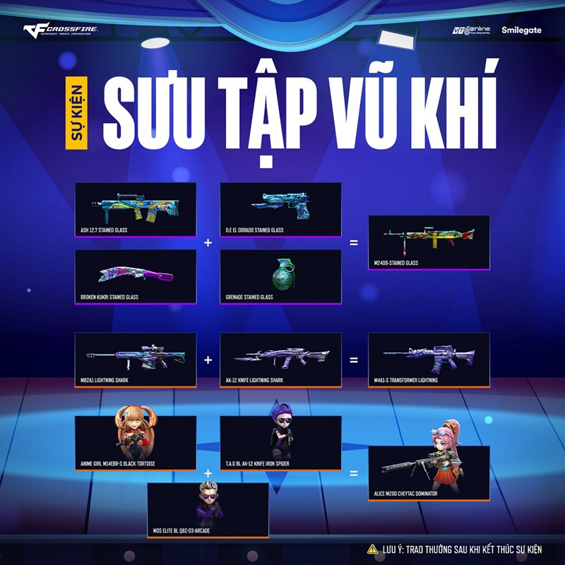 Crossfire tưng bừng mở bán 3 QCMM Cool Mix cùng lúc và sự kiện nhận quà kèm theo