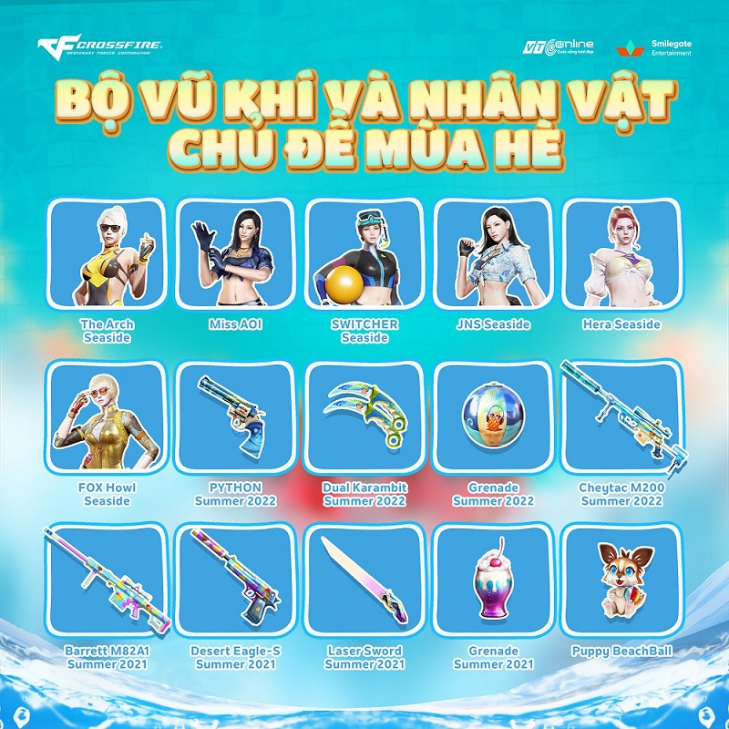 Đột Kích chốt tháng 7 với loạt QCMM giới hạn đầy bất ngờ