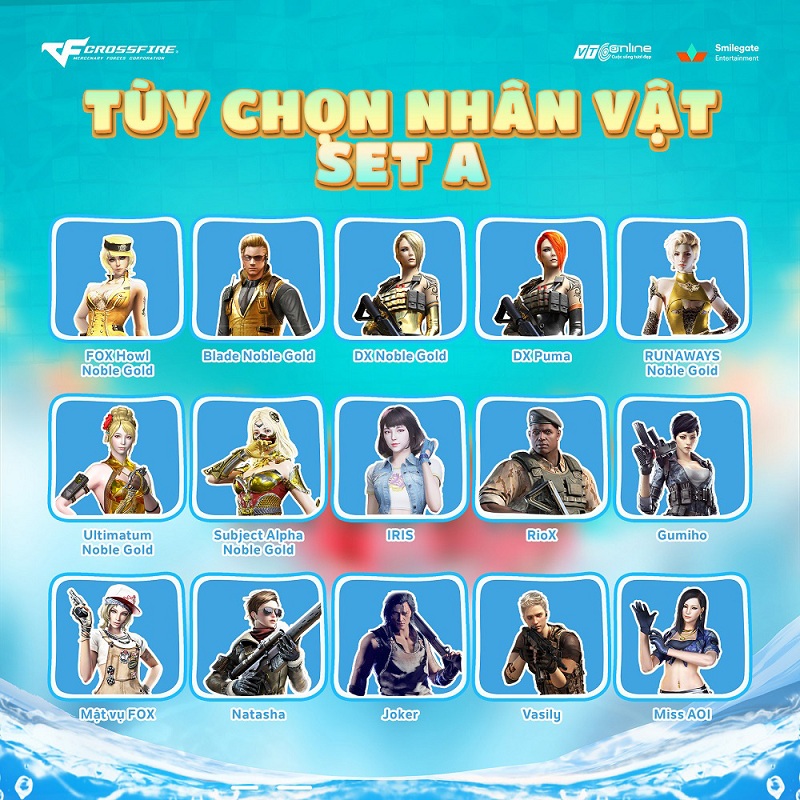 Đột Kích chốt tháng 7 với loạt QCMM giới hạn đầy bất ngờ