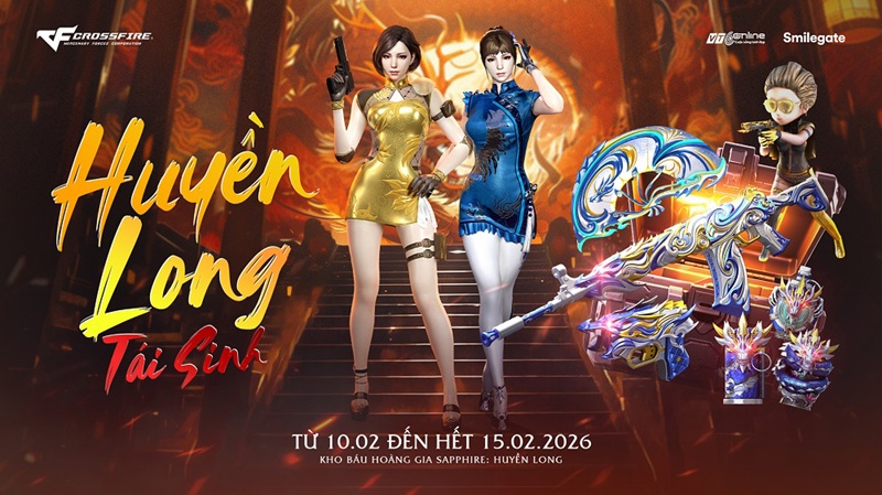 Valentine ngọt ngào, Carnival rực rỡ và Huyền Long tái sinh khuấy động Crossfire tháng 2