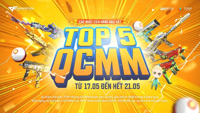 Đột Kích bất ngờ mở bán Top 5 QCMM hot nhất với giá cực ưu đãi