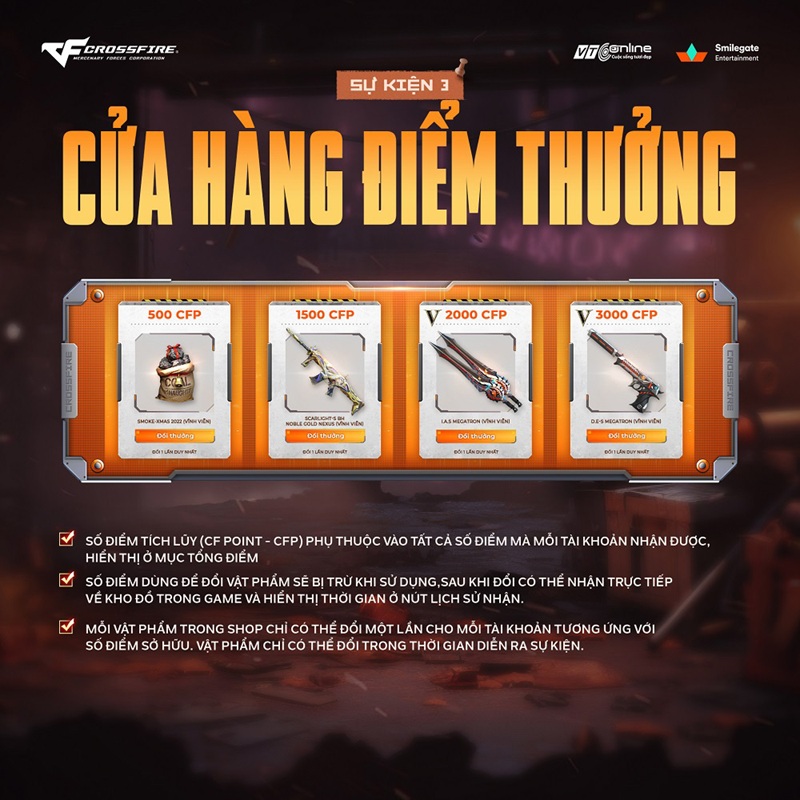 Crossfire mở Thử Thách Chiến Binh Season 2 với phần thưởng Megatron cực hấp dẫn