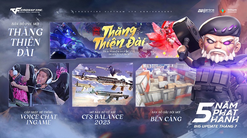 Đột Kích ra mắt Redzone 4 Thăng Thiên Đài nhân kỷ niệm 5 năm