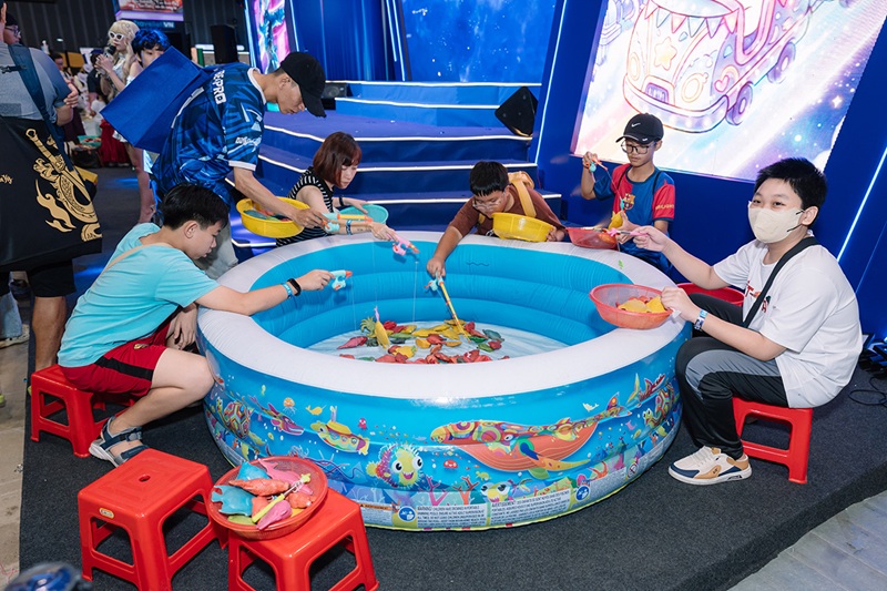 Hơn 20.000 lượt khách đã đổ bộ gian hàng Cats & Soup: Fluffy Town trong 2 ngày Vietnam Gameverse 2026