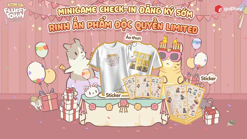 Cats & Soup: Fluffy Town Việt Nam mở đăng ký sớm - Chuỗi sự kiện lớn chào đón ngày mở cửa thị trấn mèo 28/11