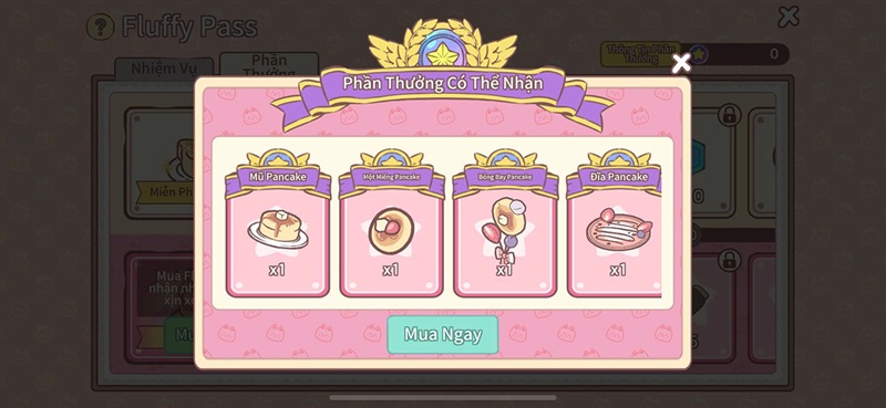 Fluffy Pass “Pancake Ngọt Ngào” mang hương vị ngọt ngào đến Cats & Soup: Fluffy Town Việt Nam