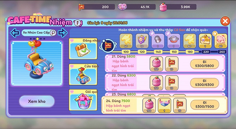 Dreamy Cafe ra mắt bộ nội thất động “Thế Giới Đồ Chơi” dành tặng game thủ